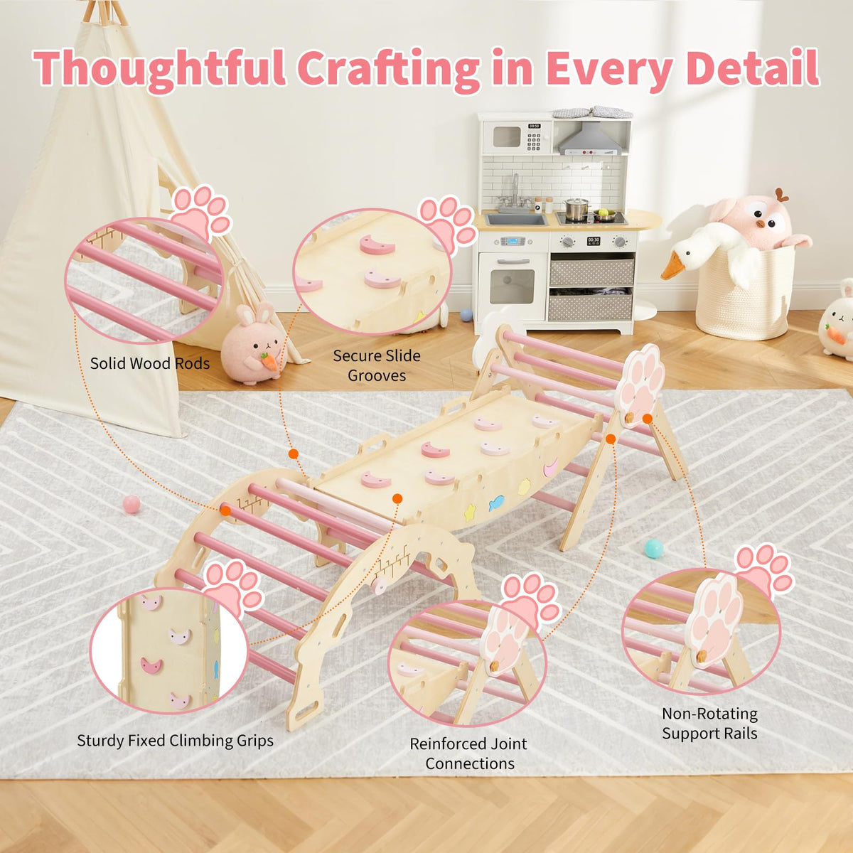 7-in-1 Triangle Climbing Set T7186