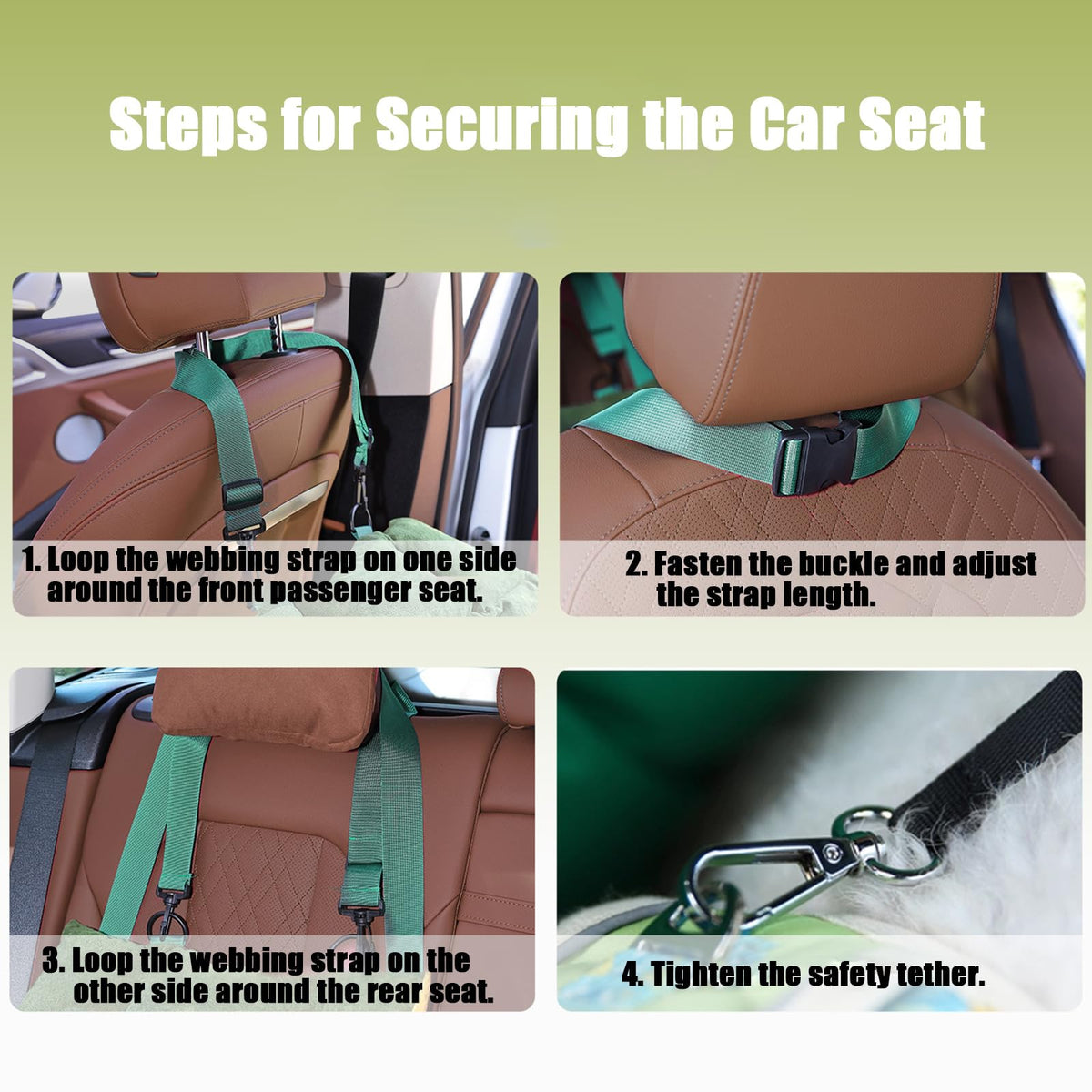 2-in-1 Dog Car Seat T625290