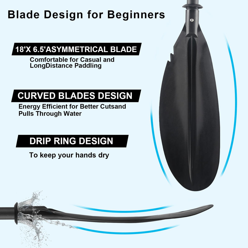 Telescoping Kayak Paddles with Paddle Leash M418520