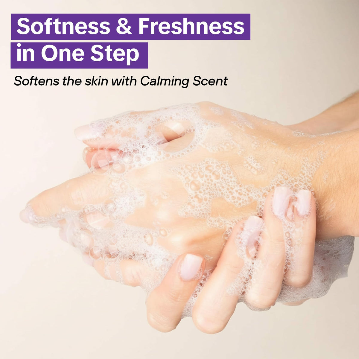 Liquid Hand Soap Refill With Essential Oils, Lavender Scent, 33.8 fl oz Y98057