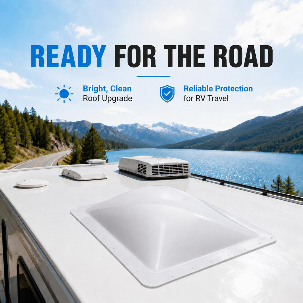 RV Skylight Replacement 22" x 34" Outer Dome Cover Q22629