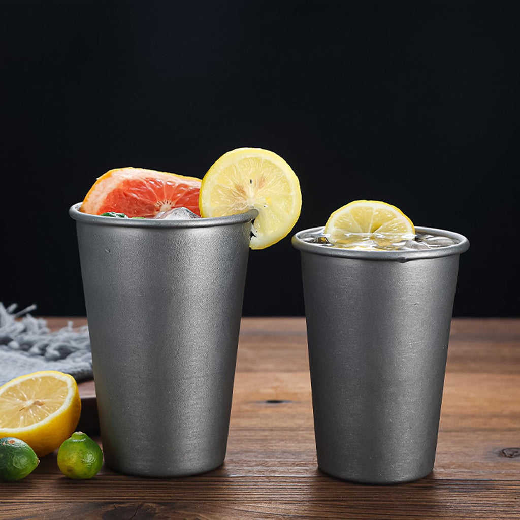 2 Pack Stainless Steel Camping Cup O90303