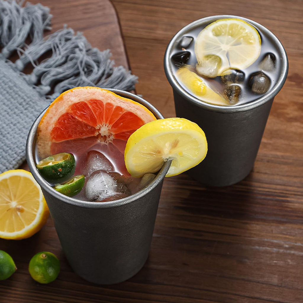 2 Pack Stainless Steel Camping Cup O90303