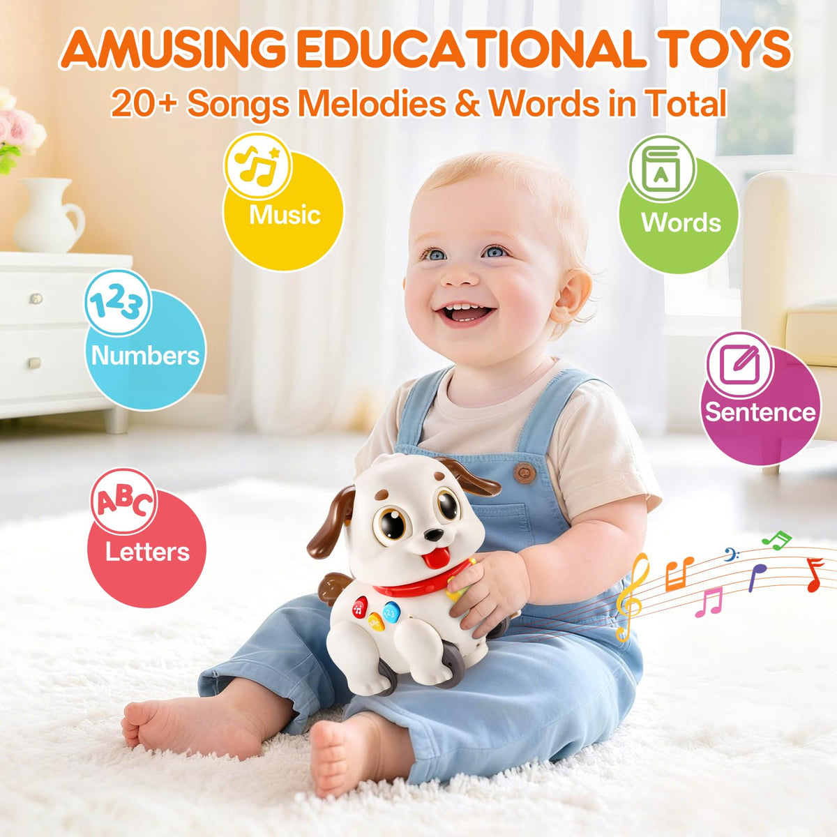 Musical Crawling Baby Toys L53065