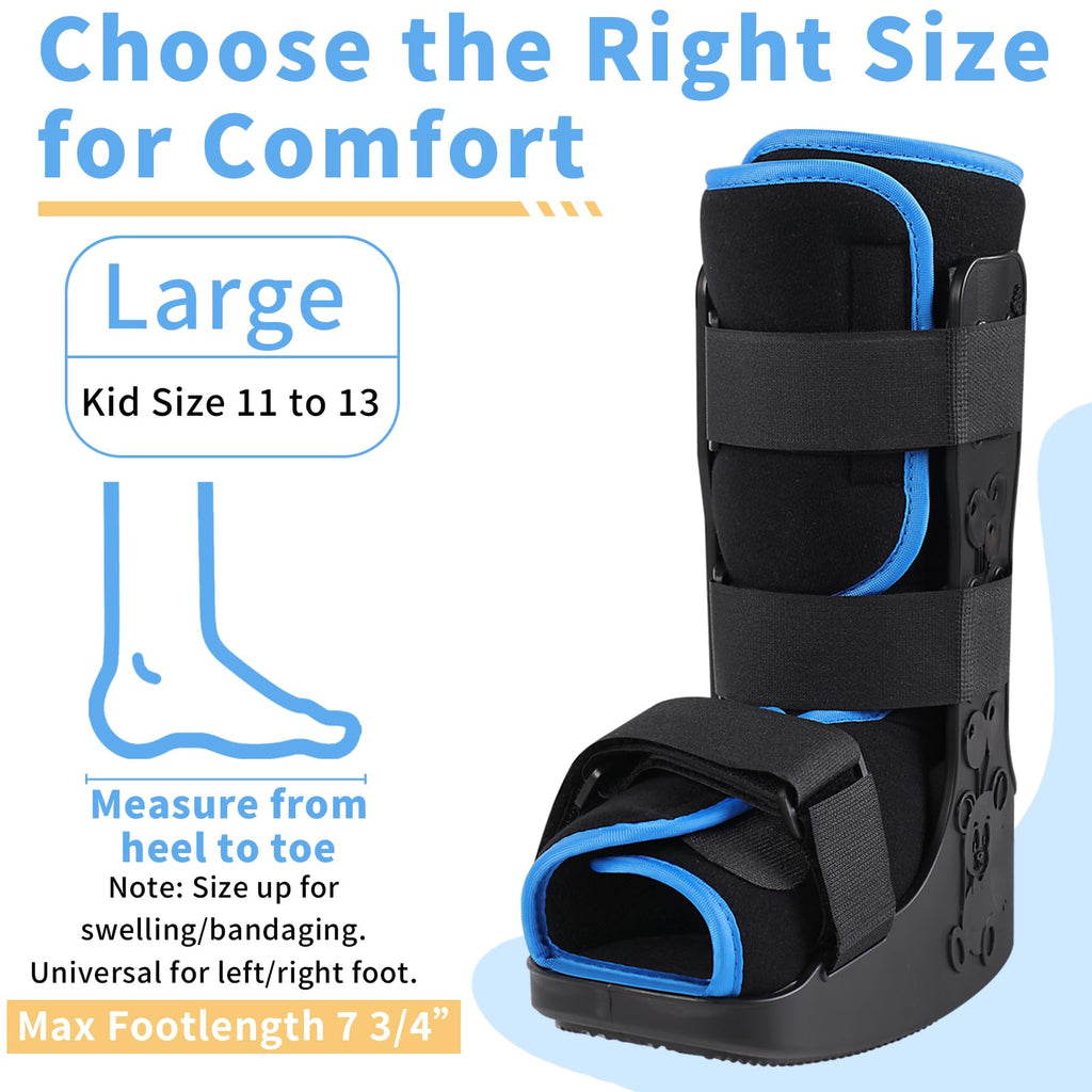 Lightweight Adjustable Pediatric Walking Boot L7880