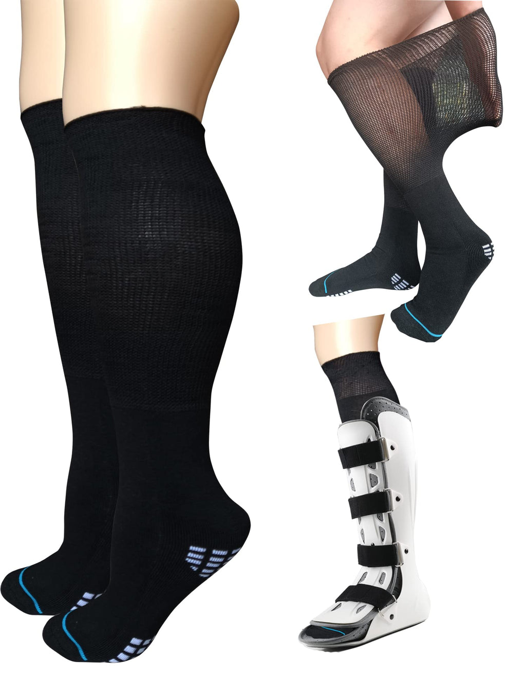 2 Pairs Replacement Sock Liner for Walking Boot K1742