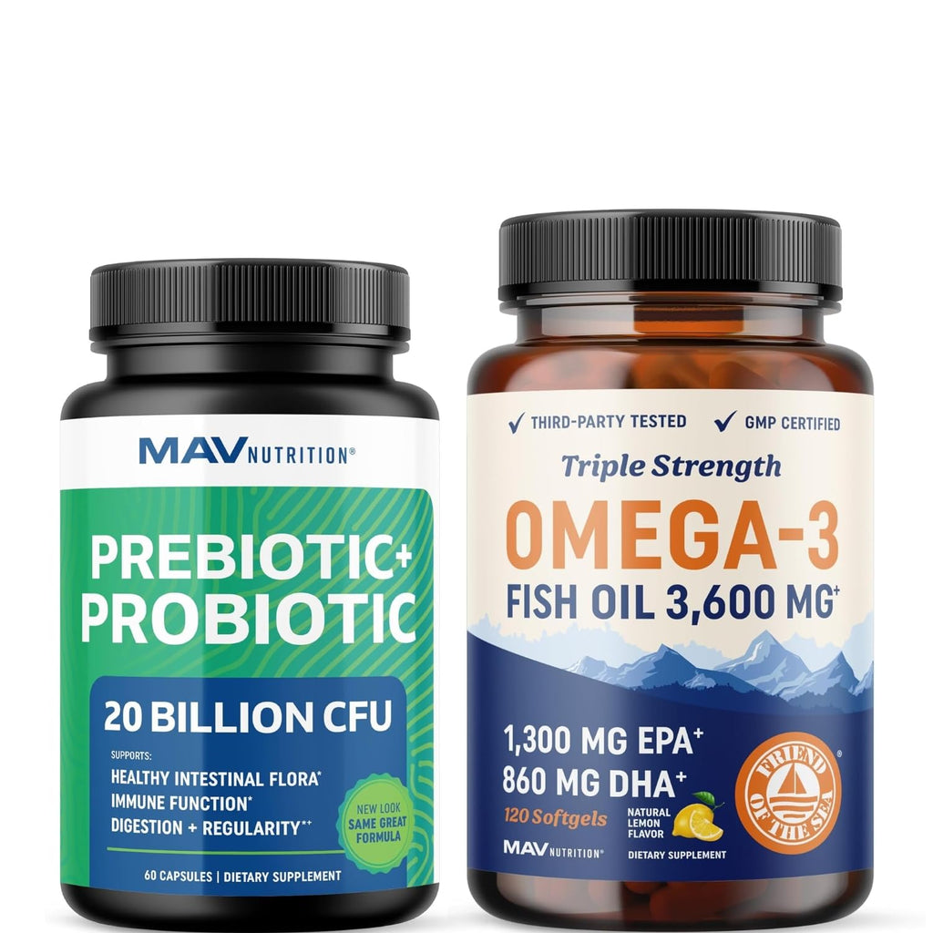 Omega 3 Fish Oil and Probiotic Capsules Q252399