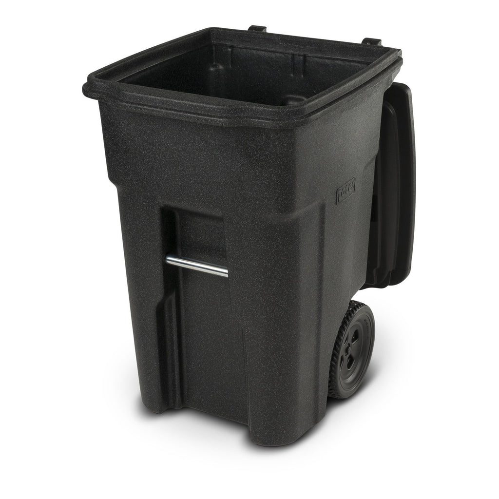 Blackstone Trash Can with Wheels and Attached Lid, 48 Gallon Y6405