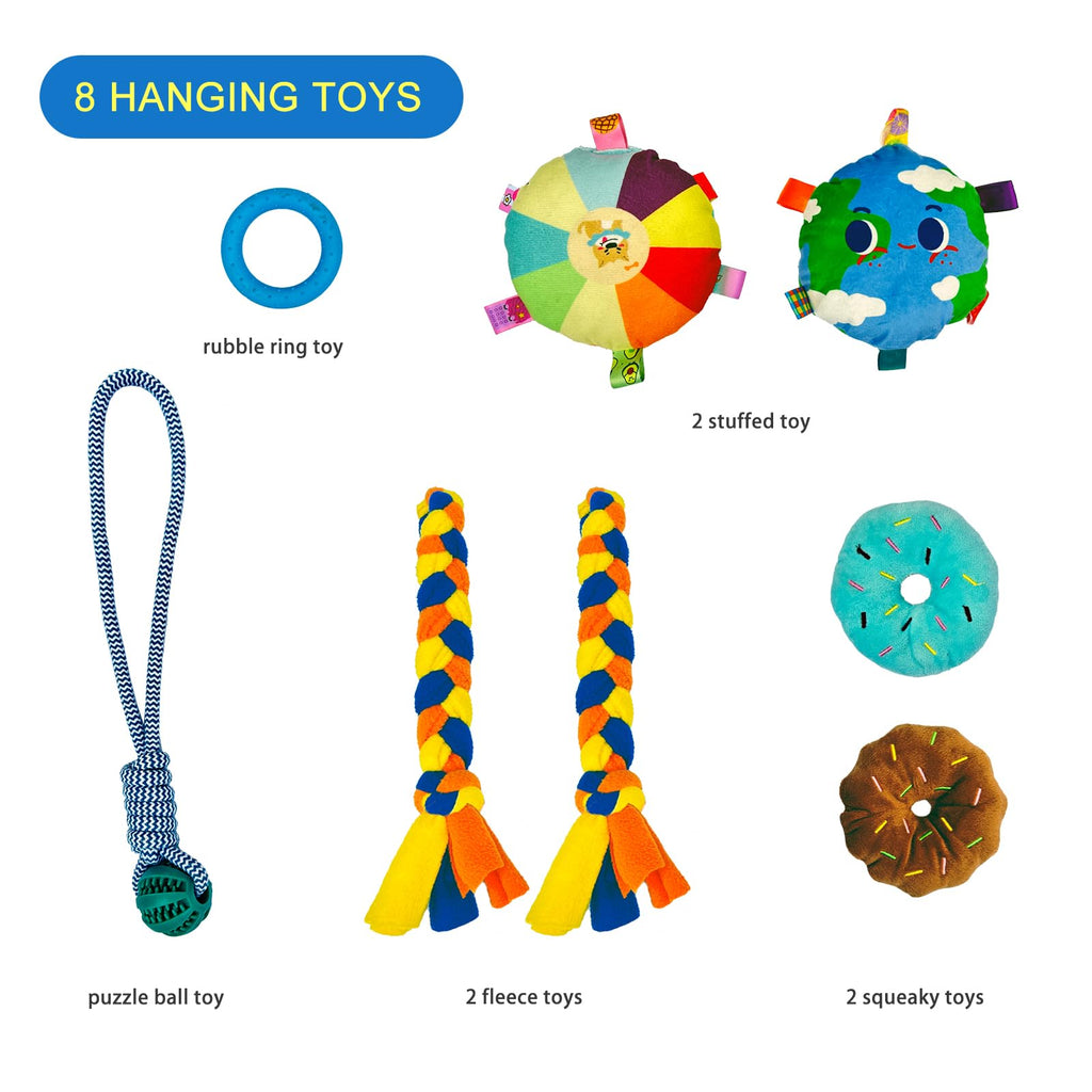 Puppy Play Gym with 8 Hanging Toys X260