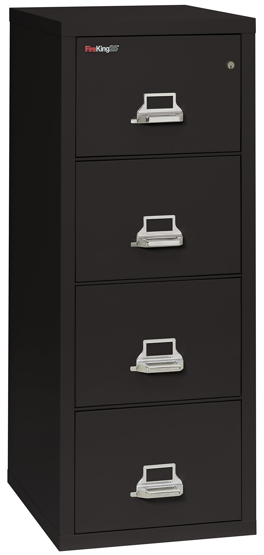 Black 4 Drawer Legal Fire Rated File Cabinet I688510