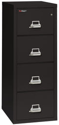 Black 4 Drawer Legal Fire Rated File Cabinet I688510
