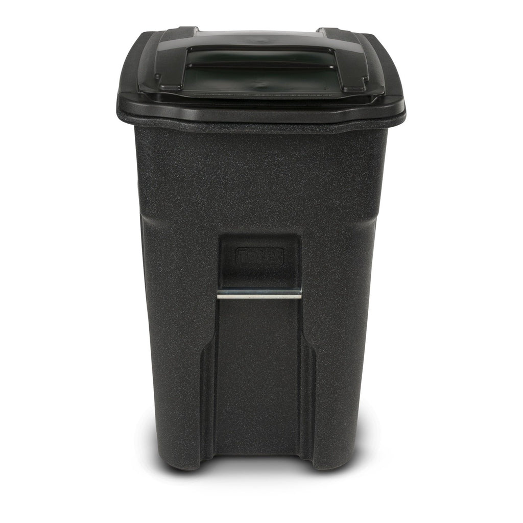 Blackstone Trash Can with Wheels and Attached Lid, 48 Gallon Y6405
