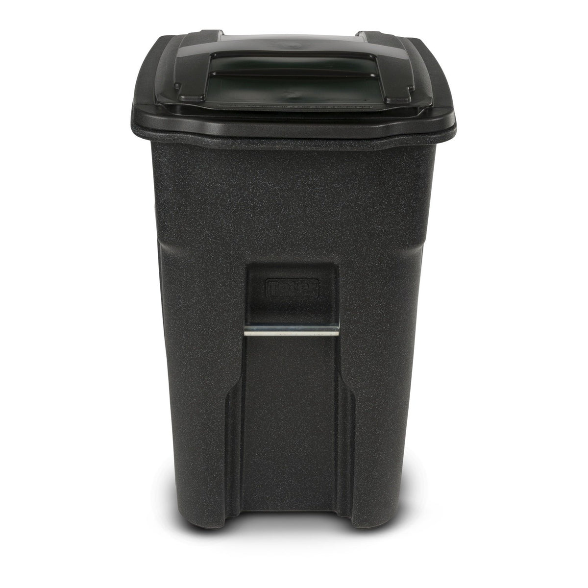 Blackstone Trash Can with Wheels and Attached Lid, 48 Gallon Y6405