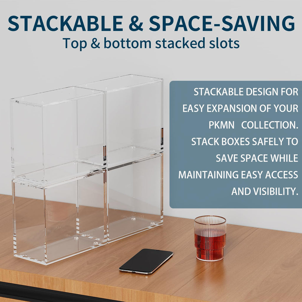 Acrylic Display Case with Sliding Lid, 1 Pack S7112