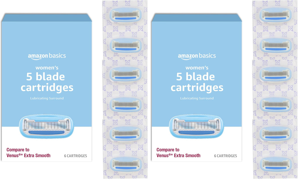 5-Blade Razor Refills 6 Count Pack of 2 I925209