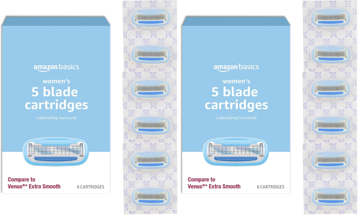 5-Blade Razor Refills 6 Count Pack of 2 I925209
