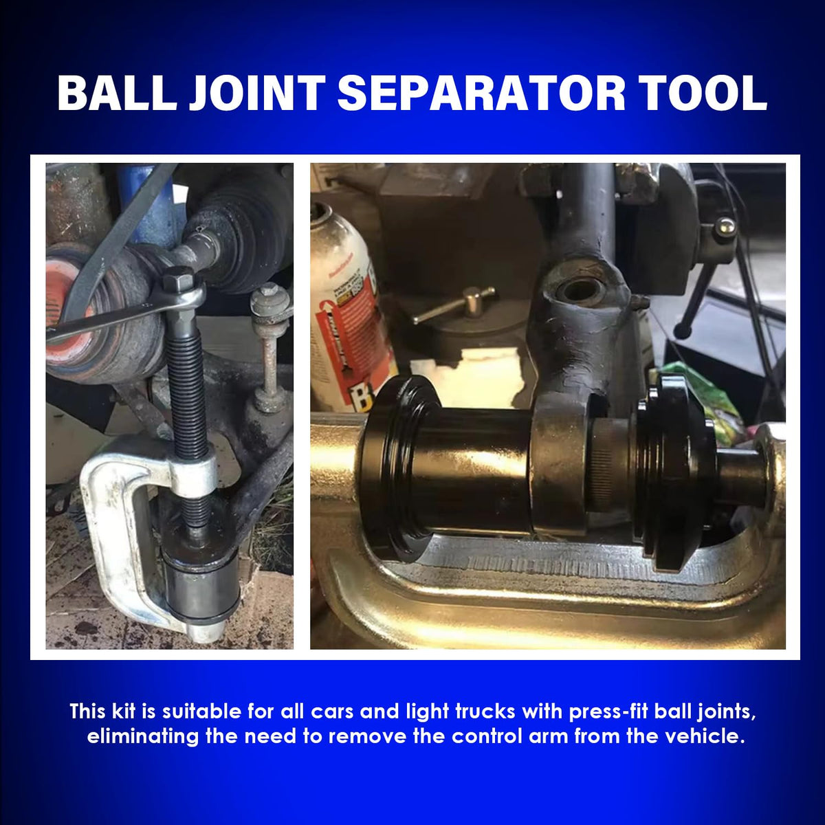 10PC Ball Joint Removal Tool Kit J664522