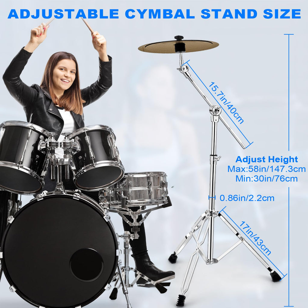 Adjustable 2 Pack Cymbal Boom Stand M280