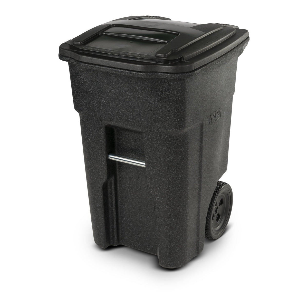 Blackstone Trash Can with Wheels and Attached Lid, 48 Gallon Y6405