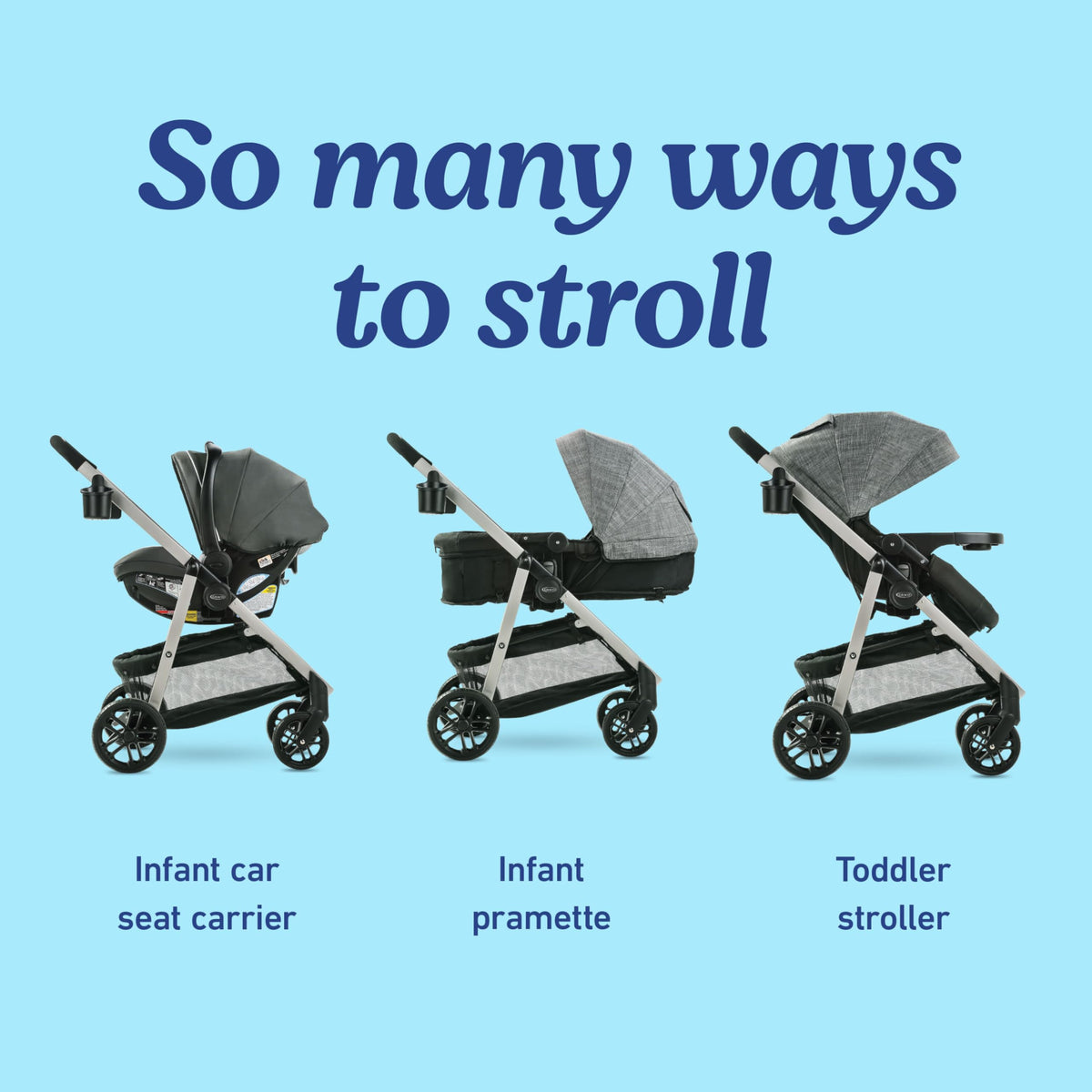 3-in-1 Travel System Stroller and Car Seat K910