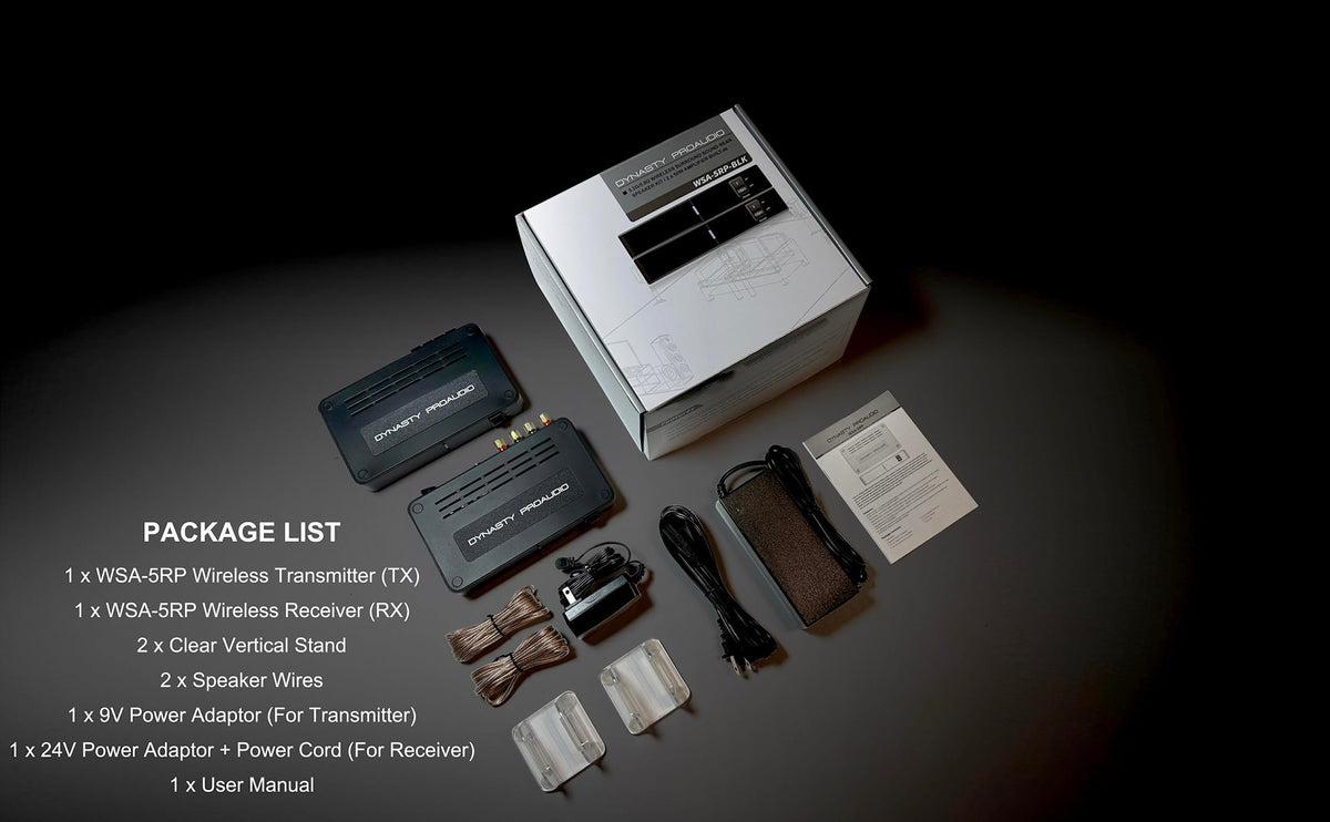 Wireless Rear Speaker Kit with Built-in Amplifier C78051
