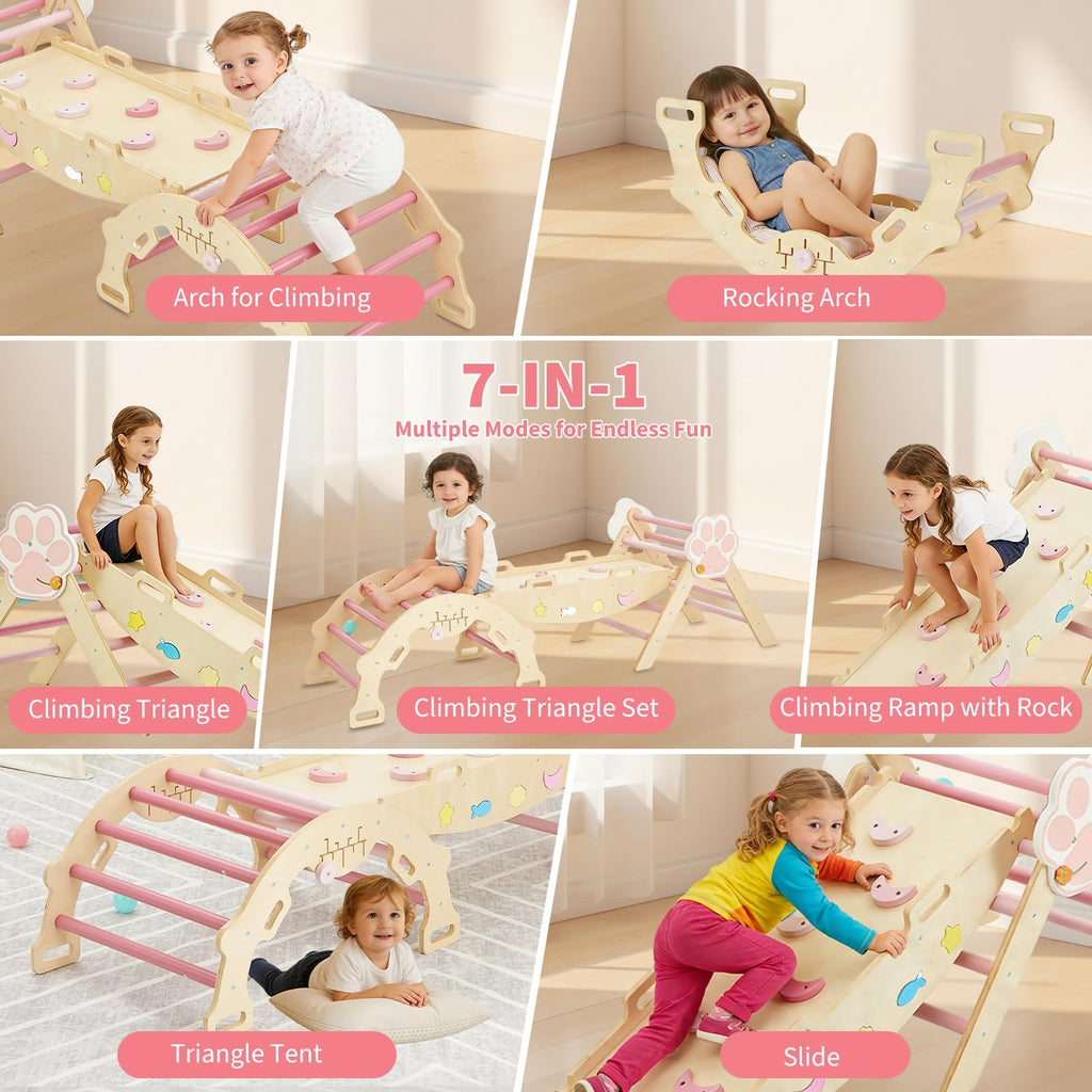 7-in-1 Triangle Climbing Set T7186