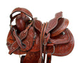 Tooled Leather Western Horse Saddle 15 16 17 18 K333070