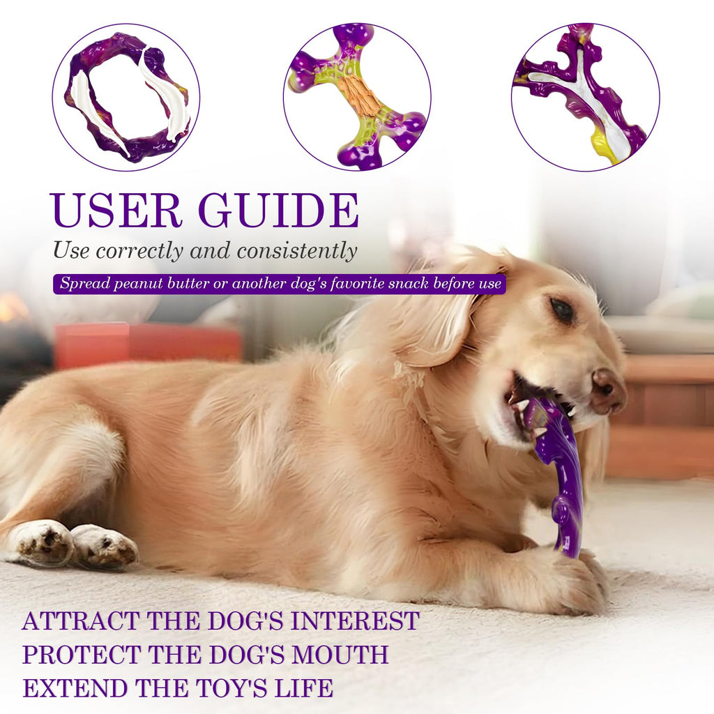 Tough Dog Chew Toys 3 Pack for Large Dogs U68535
