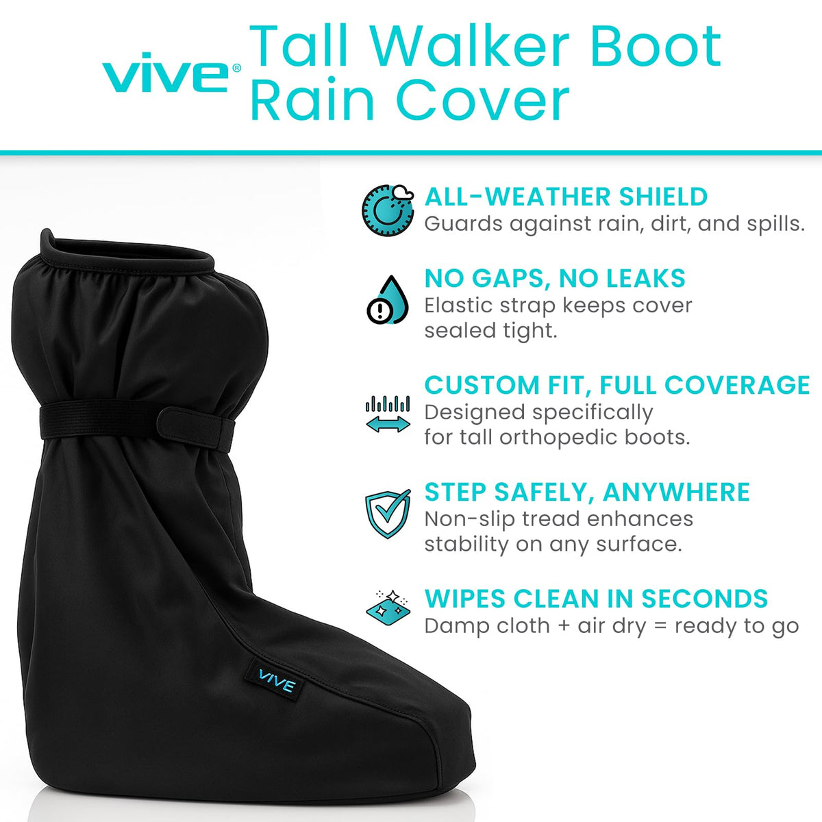 Waterproof Non-Slip Adjustable Walking Boot Cover M10318