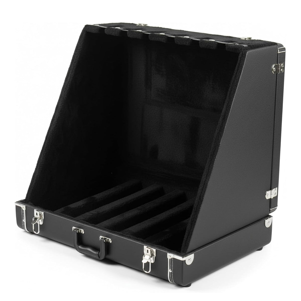 6 Guitar Stand Case Hardwood Plush R9068