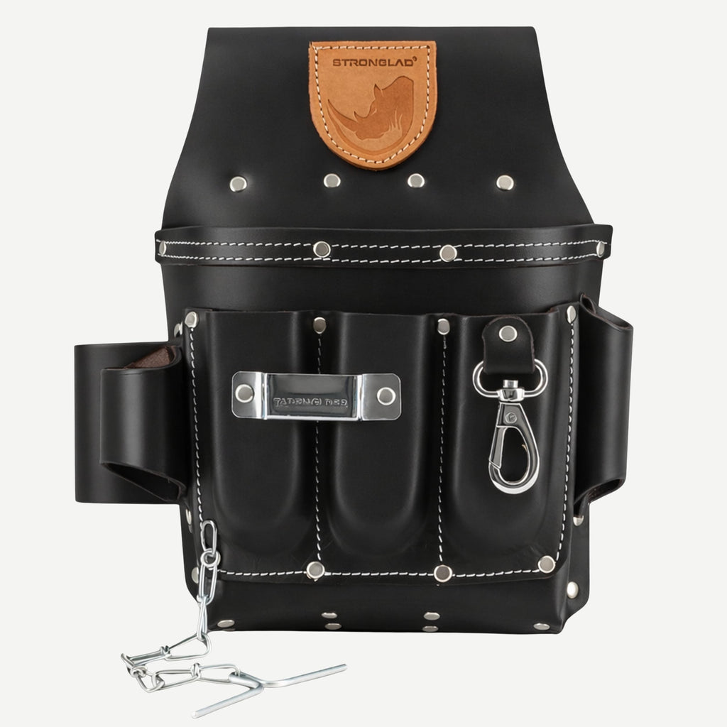 13-Pocket Top-Grain Leather Electricians Tool Belt P384263