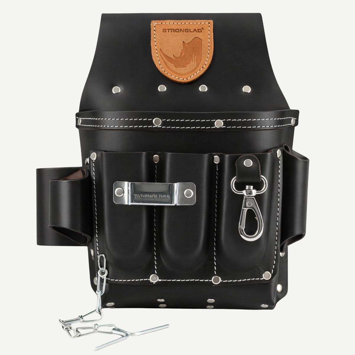 13-Pocket Top-Grain Leather Electricians Tool Belt P384263