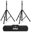 Black Dual Speaker Stand Kit with Storage Bag Q61781