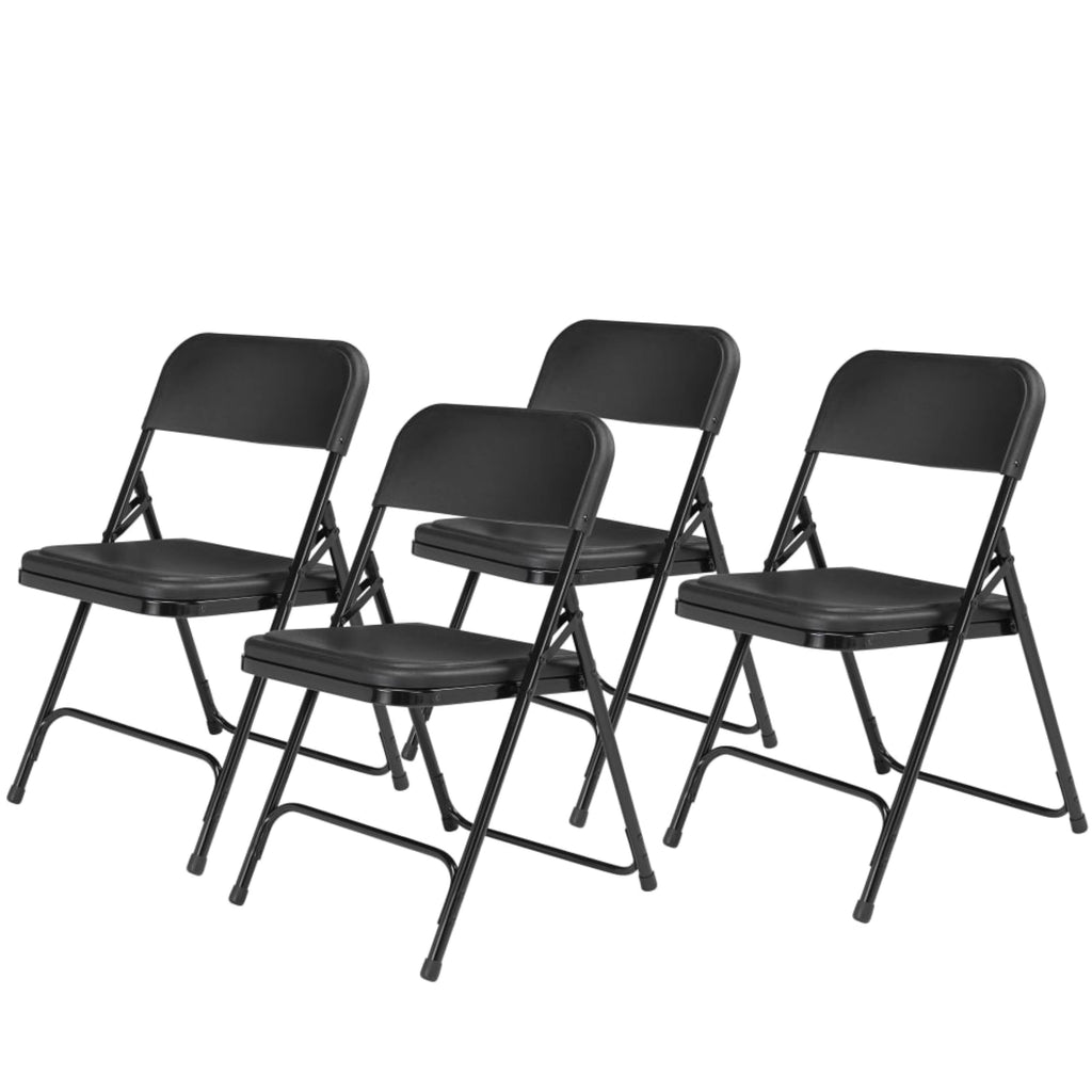 Black Light-Weight Folding Chair 4/Pack A45987