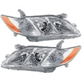 Toyota Camry Headlight 2007 2008 2009 Pair Driver and Passenger Side R69752