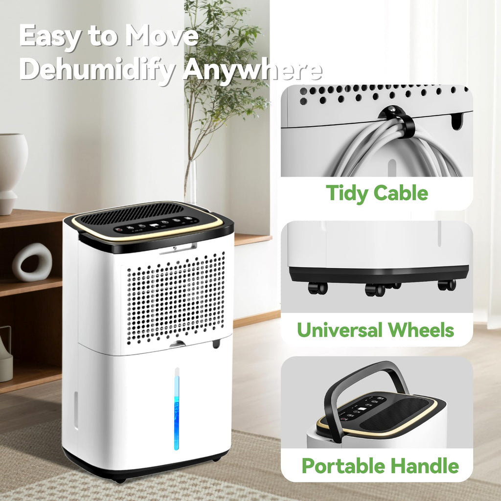 5000 Sq.Ft 50 Pint Dehumidifier with Drain Hose G29080