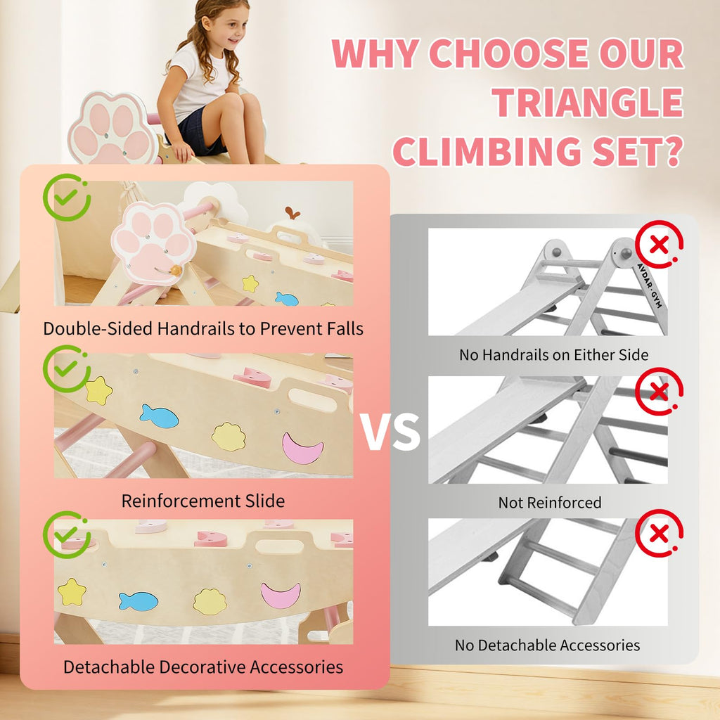 7-in-1 Triangle Climbing Set T7186