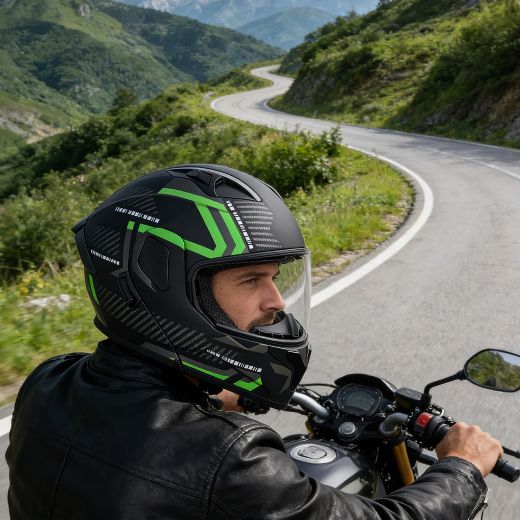 Flip-Up Full Face Motorcycle Helmet V224937