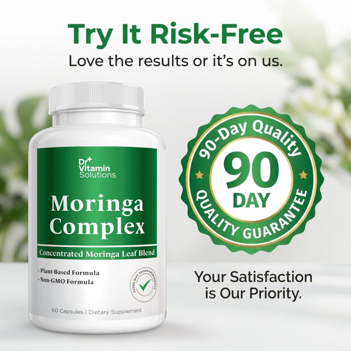 Moringa Oleifera Capsules with 20:1 Leaf Extract S836757