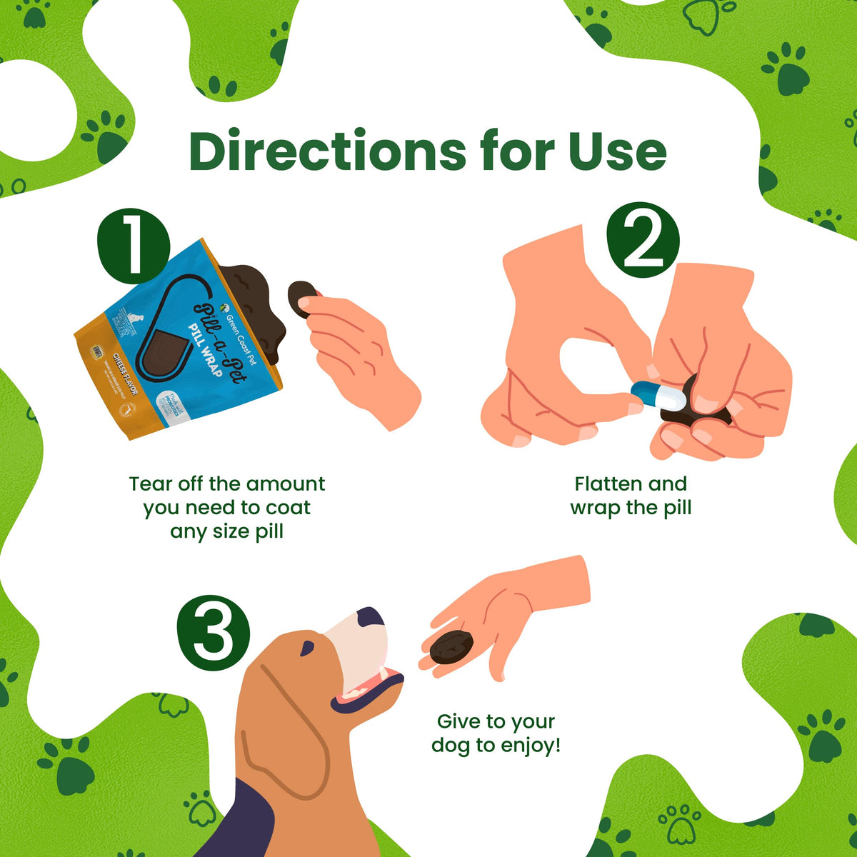 Cheese Flavor Dog Pill Wrap L3010