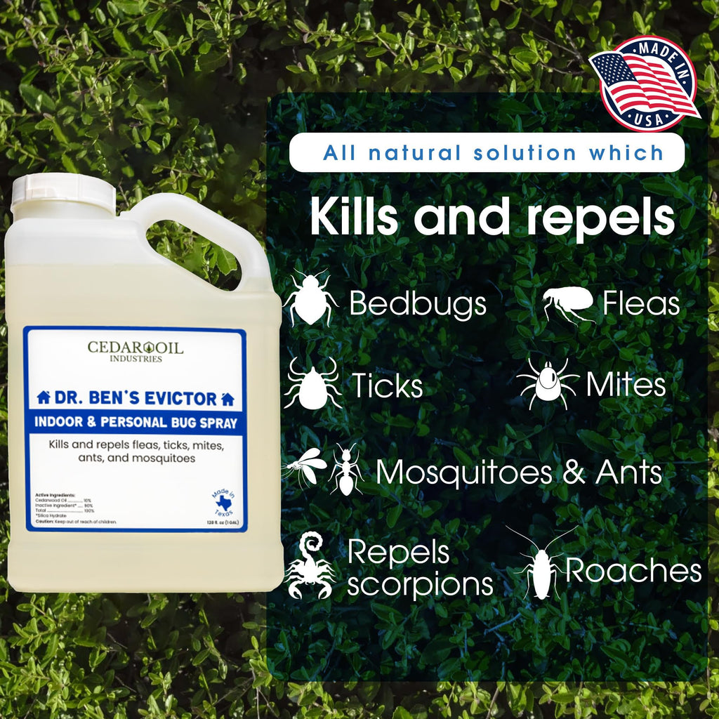 128 Fluid Oz Indoor & Personal Bug Spray B581