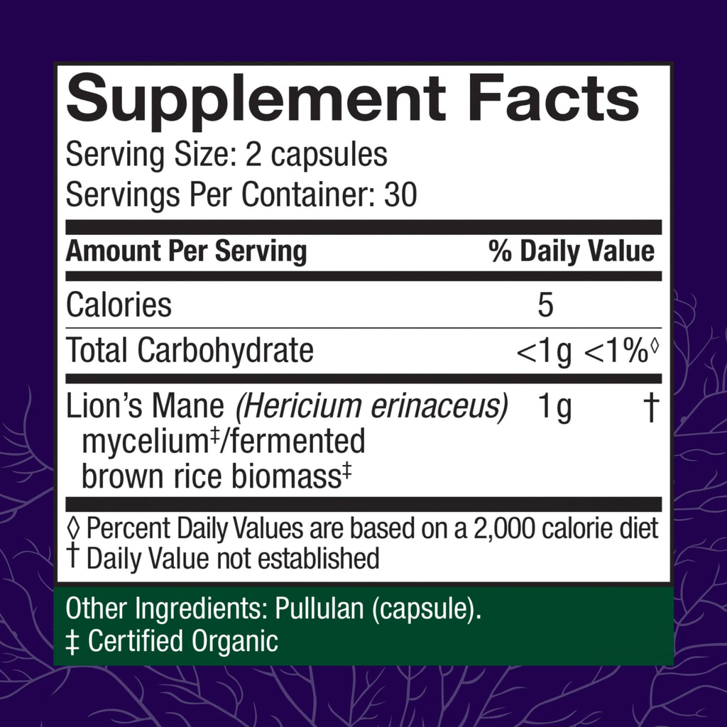 Lion's Mane 60 Capsules K534069