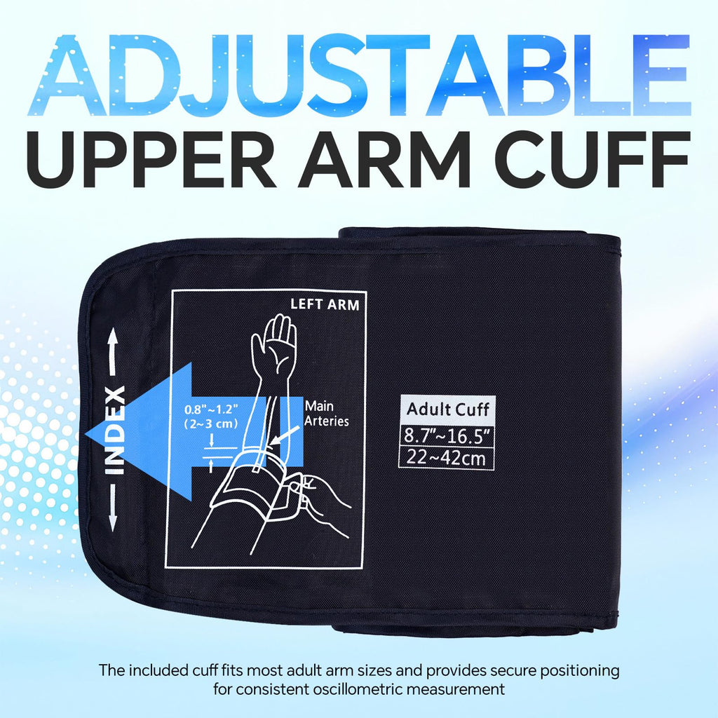 Electronic Blood Pressure Monitor with 9~17 inch Cuff D19133