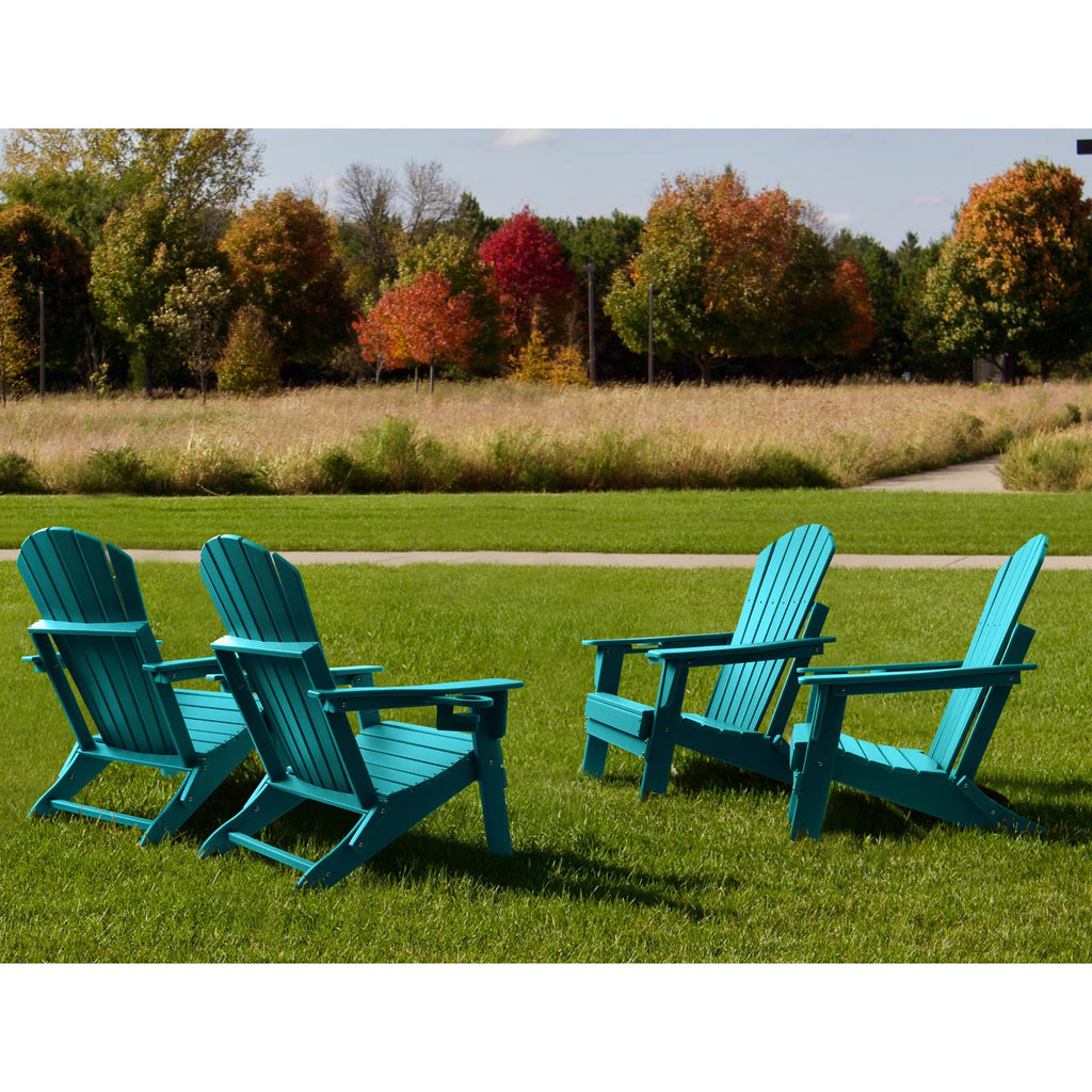Oversized Folding Adirondack Chair Set of 2 Q68931
