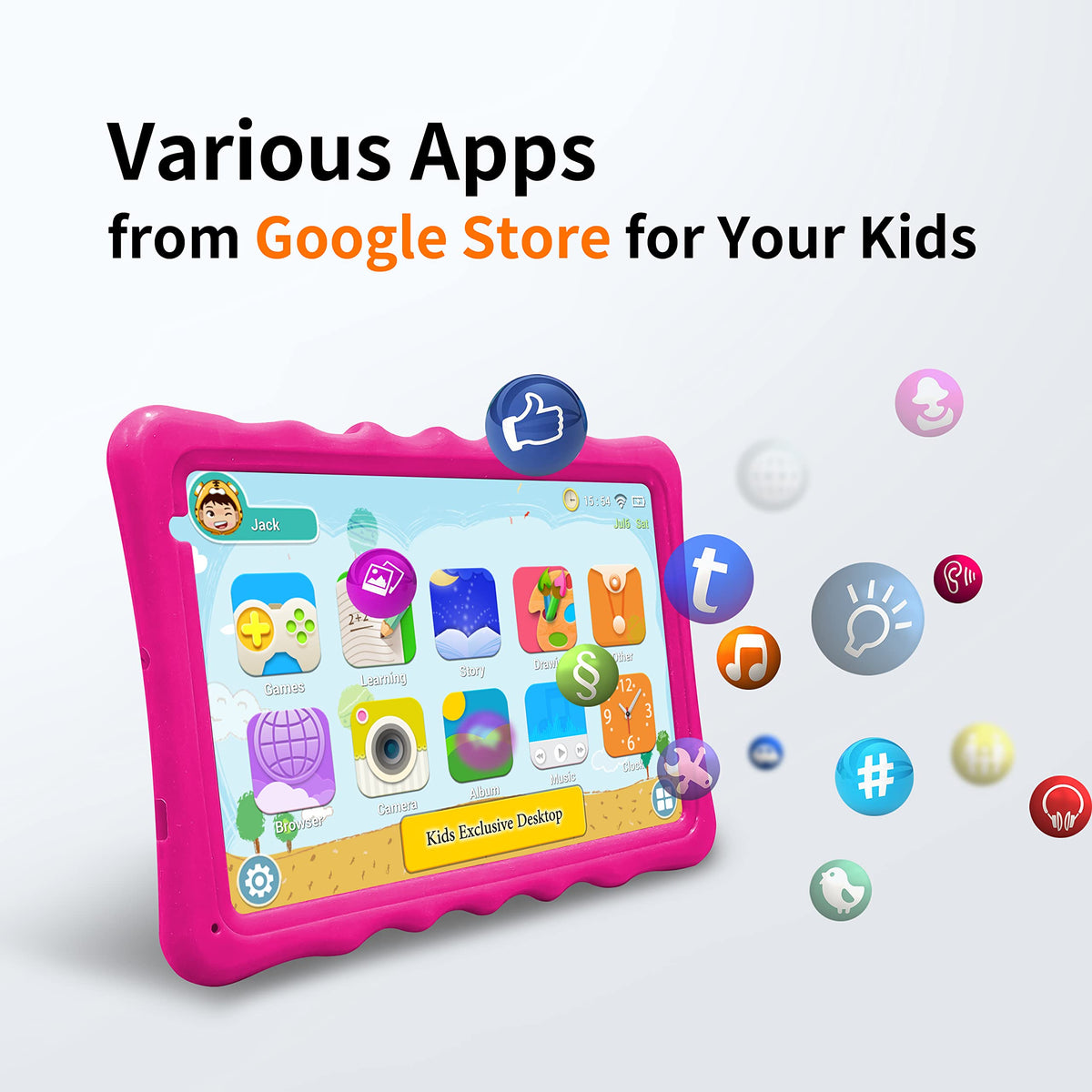 10 Inch Android Tablet with Protective Case C349