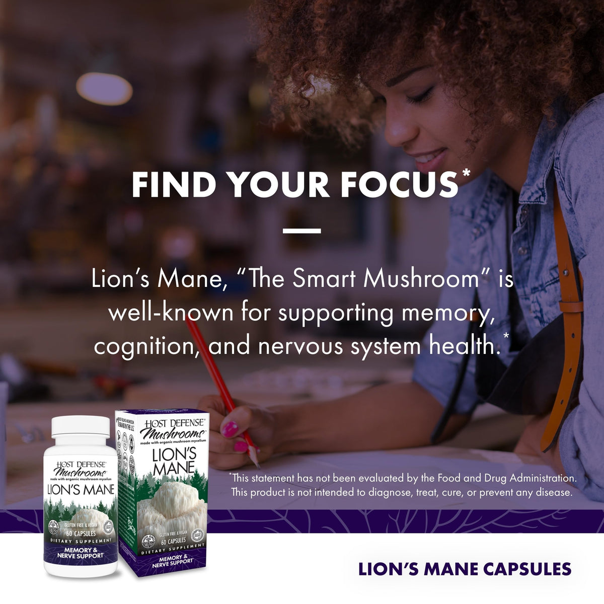 Lion's Mane 60 Capsules K534069