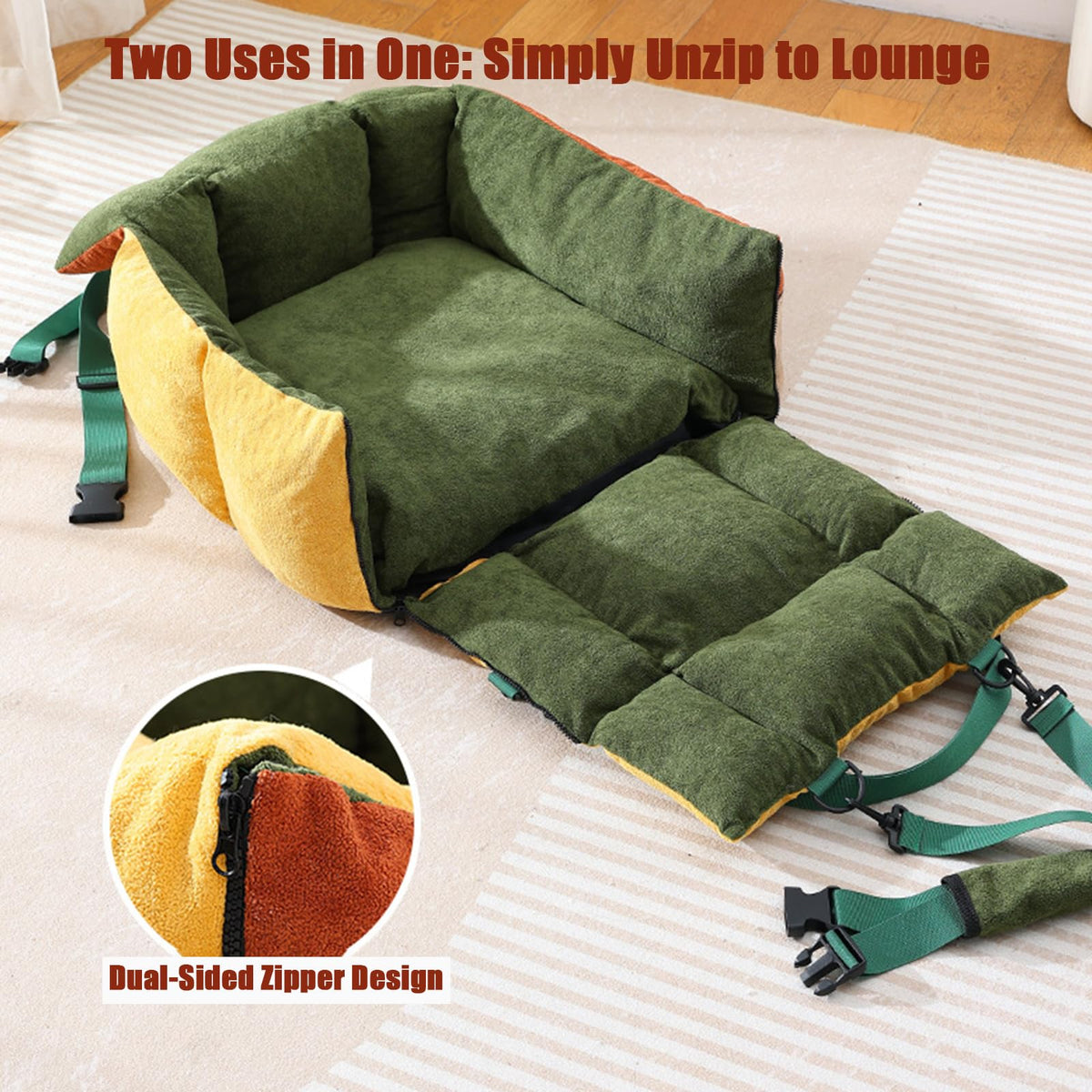 2-in-1 Dog Car Seat T625290