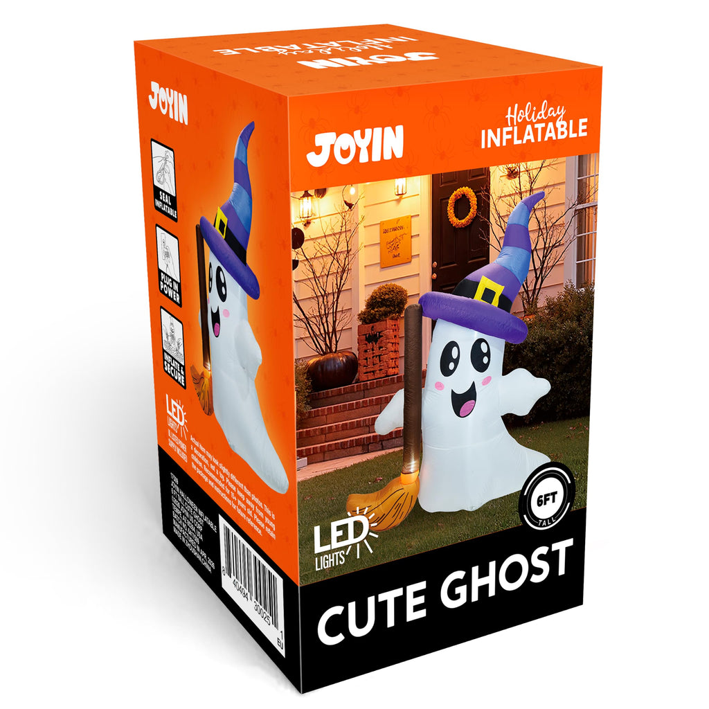 Halloween Inflatables Ghost Outdoor Decorations with LED L448