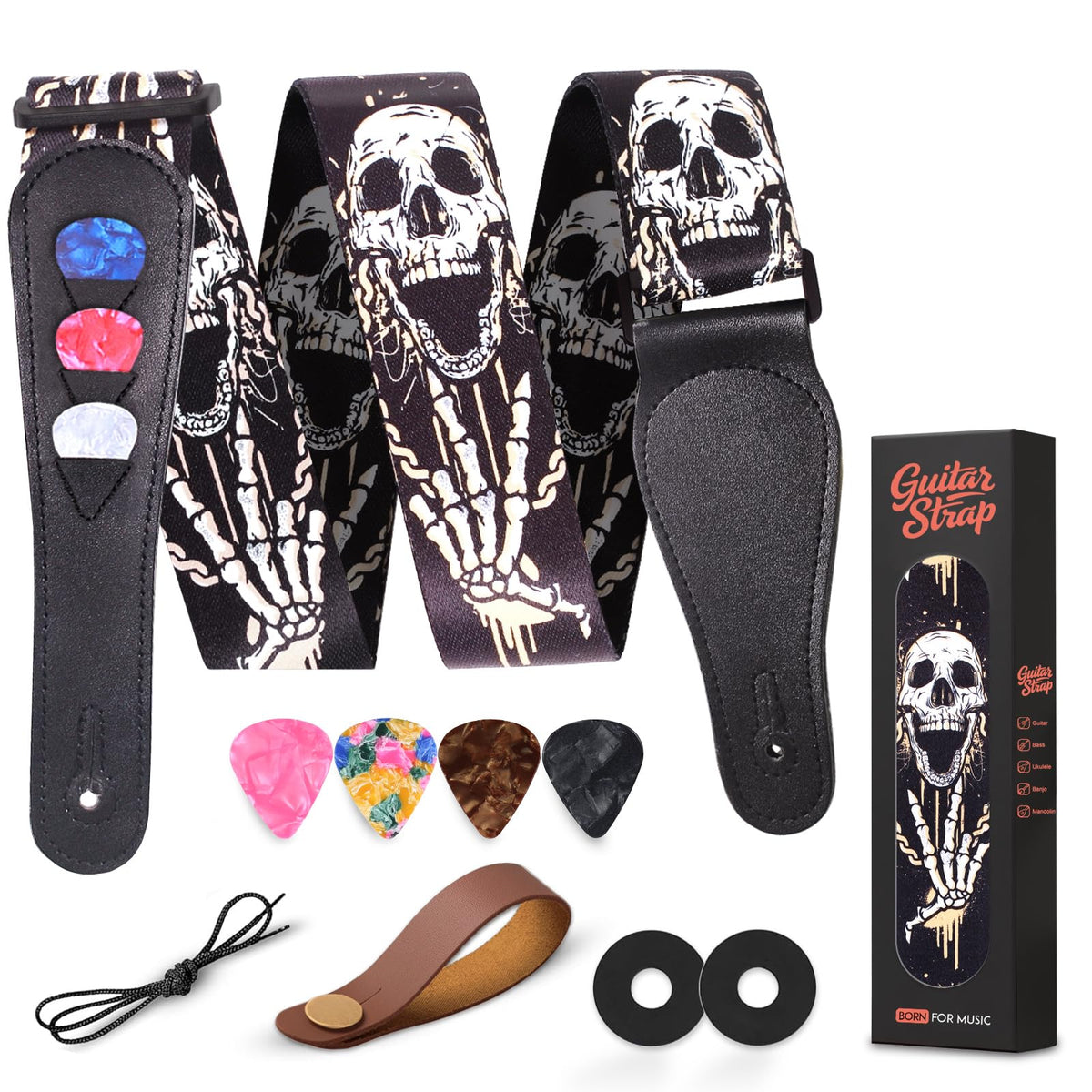 Guitar Strap Set N1147