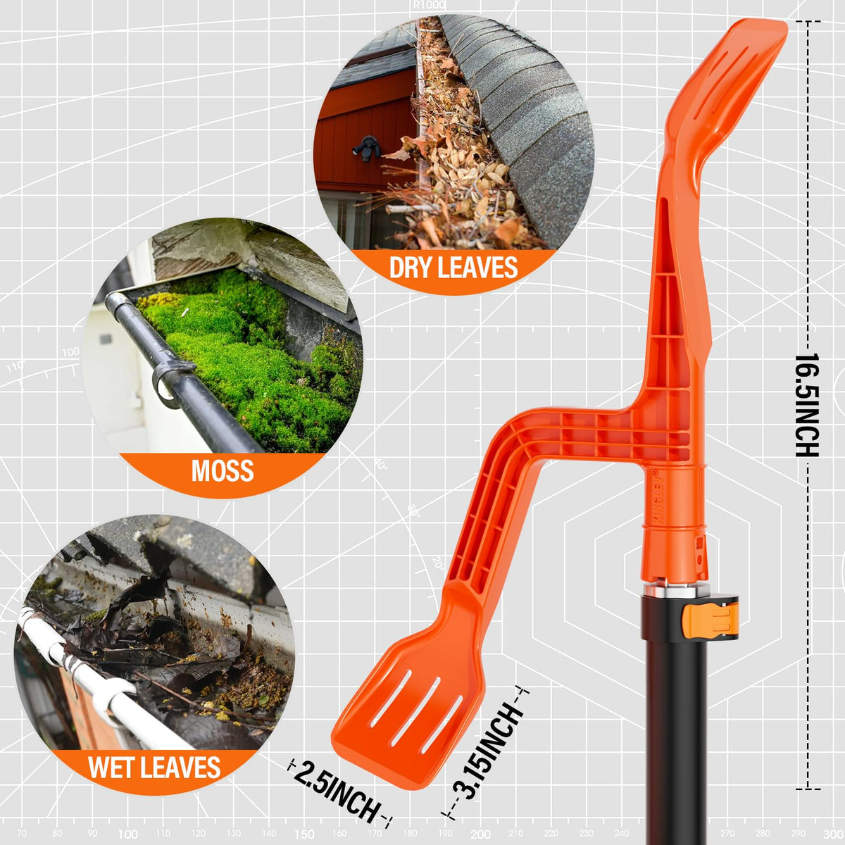 Gutter Cleaning Tools C6786